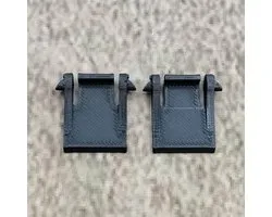 1 Pair (2 PCS) Replacement Keyboard Legs, Black, Compatible with Razer Ornata Chroma Keyboard, Spare Part Keyboard - ShopVlot