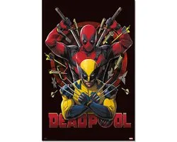Deadpool & Wolverine poster - Marvel - Superhelden - Comics - Film - Wade - Logan - 61 x 91.5 cm
