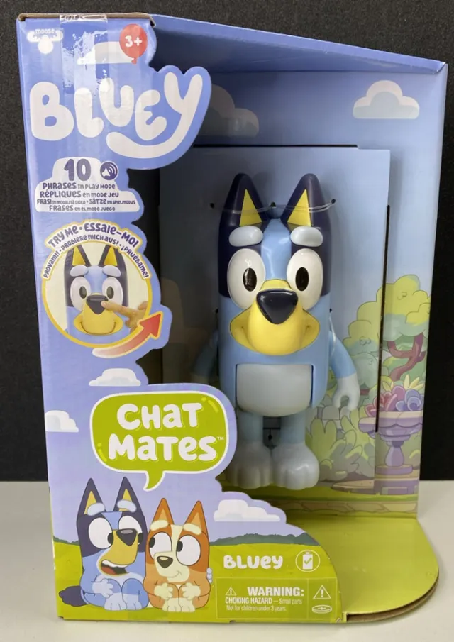 Bluey Chat Mates talking figure