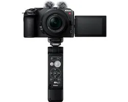 Nikon Z30 Creator Kit – Compacte 4K systeemcamera met lens, microfoon & tripod – Voor YouTube, TikTok, Instagram Reels & fotografie – Wi-Fi & Bluetooth