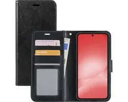 Étui Bookcase à rabat pour Samsung A56 - Zwart