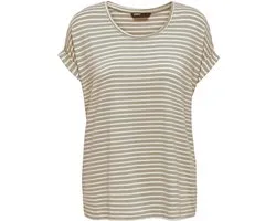 ONLY - ONLMOSTER STRIPE S/S O-NECK TOP JRS NOOS - Dames - T-shirts