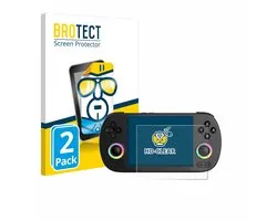 BROTECT - Screenprotector pour Anbernic RG40XX H - Film Protection d'écran transparent 2 Pièces
