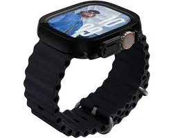 PanzerGlass Full Body Case Slim pour Apple Watch Ultra (2) - 49 mm - Noir
