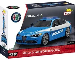 COBI 24606 Alfa Romeo Giulia Quadrifoglio Polizia