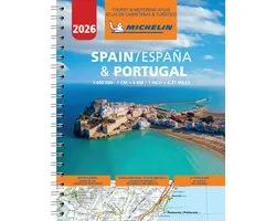 Spain & Portugal 2026 - Tourist and Motoring Atlas (A4-Spiral)
