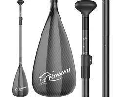 FOWAWU Paddle Board Paddle - 3 Piece Adjustable SUP Paddle - Lightweight Oar for Aluminum Paddleboard - ShopVlot