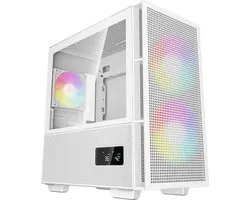 DeepCool R-CH360-WHAPE3D-G-1 computerbehuizing Micro Tower Wit