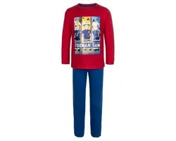Brandweerman Sam le pompier rouge/bleu coton taille 122/128