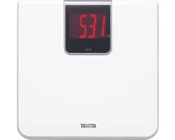 TANITA® Digitale Personenweegschaal - Weegschaal tot 150 kg - LED Display - Stevig en Nauwkeurig - Japanse Technologie - HD-395
