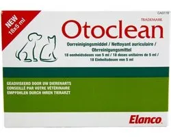 Otoclean Oorreiniger Hond - Kat 18 x 5 ml