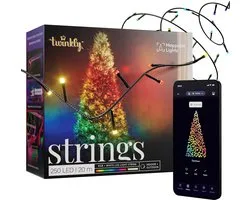 Twinkly TWS250SPP-BEU, Wi-Fi/Bluetooth, Noir, LED, Blanc chaud, 30000 h, Universel