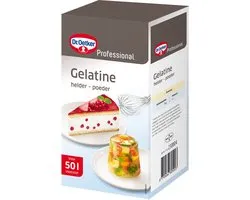 Dr.Oetker Proffessional Gelatine poeder helder - Zak 1 kilo