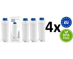 4 x Aqua_Floow filter voor Delonghi Dinamica Magnifica koffiemachine - vervanging Dinamica Plus, Dinamica, Magnifica S, PimaDonna Class, PrimaDonna Elite, PrimaDonna Exclusive, PrimaDonna S Evo, Autentica, Eletta, Capuccino Smart
