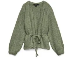 VERO MODA - VMBERRY LS O-NECK TIE CARDIGAN NOOS - Dames - Cardigans