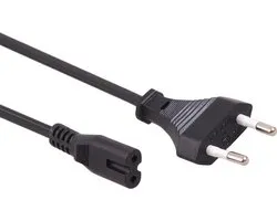 Câble d'alimentation Cordon d'alimentation EU 2 PIN Maclean 1.5