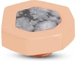 Melano Vivid Heptagon Steentje Black Picasso Rosé