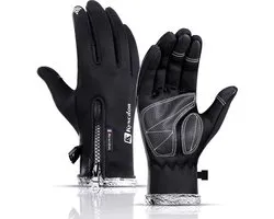 KYNCILOR Winter Handschoenen Touchscreen Wind en Water Proof Zwart XL