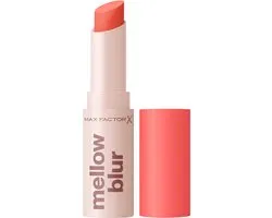 Max Factor 2000 Calorie Mellow Blur, 030 Peach Blush, Lipstick, zacht-vervagend, onmiddellijk vervagend effect, voor kussenzachte lippen, in meerdere laagjes aan te brengen, zacht-mat pigment, 3,5 g