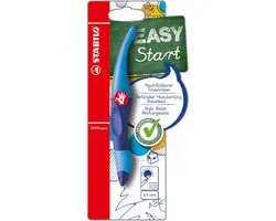 STABILO EASYoriginal - Ergonomische Rollerball - Rechtshandig - Blauwe Inkt - Navulbaar - Blauw