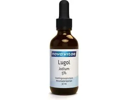 Nova Vitae - Lugol Jodium 5% - Iodine - Vloeibaar - 30 ml - 600 druppels