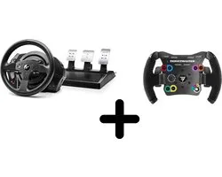 Thrustmaster T300 RS GT Racing Wheel + Thrustmaster TM Open Wheel - Add-On - PC - PS5 - PS4 + PS3