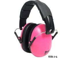 Protecteur auditif Banz Kidz Rose SNR = 24,3 (2-10 ans)