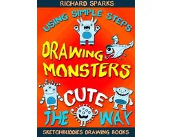SketchBuddies Drawing Books - Drawing Monsters the Cute Way
