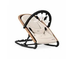 Deryan Rocker Wipstoel - Luxe 2-in-1 - Nougat/Cream