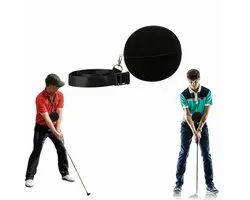 1 stuk - Golf impactbal - Golf swing trainer hulpmiddel - Smart assist ball - Golf oefenhouding - Verstelbare smart arm bewegingsgeleider - Zwart - 15*15cm - Geschikt voor golf