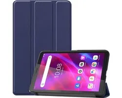 Lenovo Tab M7 3ème - Ajustement parfait - Diverse angles de vue - Blauw