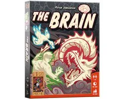 999 Games - The Brain - Kaartspel - Ook solitair te spelen - Bevat spelregels in NL, EN en FR