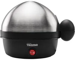 Tristar EK-3076 - Eierkokers Elektrisch - 350W - Voor 7 eieren incl. maatbeker en eierprikker - RVS