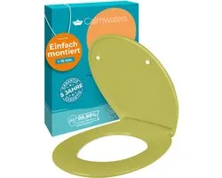 Calmwaters Original - WC-bril - Olijf Mosgroen - Duroplast - Softclose - Afneembaar