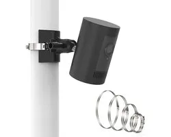 Pole Mount Compatibel met Rin G Outdoor Camera Batterij/Plug-in, Stick Up Cam (Pro), Indoor Camera, Outdoor Camera Plus, Spotlight Cam (Pro/Plus) & Zonnepaneel, Zwart