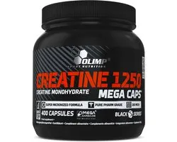 Olimp Gélules Créatine – Creatine Mega Caps 1250 – Supplement - 120 Gélules