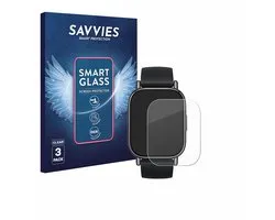 3 Stuks Savvies Screenprotector - geschikt voor Xiaomi Redmi Watch 5 Lite - beschermfolie glas transparant