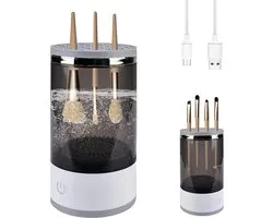 Make Up Borstel Reiniger - Elektrische Makeup Reiniger - Make Up Reiniger - Borstelreiniger - Make Up Brush Cleaner - Make Up Schoonmaker - Schoonmaker Make Up - Makeup Brush Cleaner - Brush Cleaner - Make Up Borstel Schoonmaak