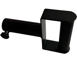 Landmine Attachment - T-Bar Row Platform - Kracht Training - 360 Graden Draaibaar - Past 2 Inch Bar - Zwart