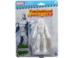 Hasbro The Avengers Actiefiguur Vision (The West Coast Avengers) 15 cm Marvel Legends Retro Collection Series 2022 Multicolours