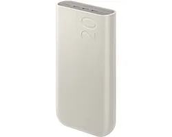Samsung Powerbank Fast Charge 45W - 3x USB-C - 20000mAh - Beige