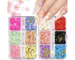 Strasssteentjes Set - Nagel strass steentjes - AB rhinestone set - Nagel diamantjes - Nail gems - DIY Rhinestones Kit - Nagel decoratie - Nail art - Bedazzle Kit - Voor Decoratie, Nagelkunst - Multi