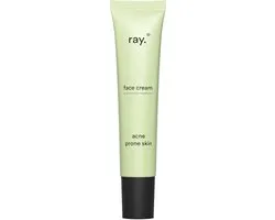 Ray - Crème Visage Peau Sensible à l'Acné - 40ml - Niacinamide Et Amidon de Riz - Contre les Boutons Et les Impuretés