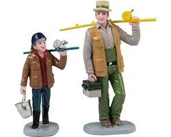 Lemax - Fishin' Time - Set de 2