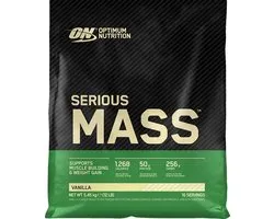 Optimum Nutrition Serious Mass - Vanilla - Mass Gainer - Weight Gainer - 5450 gram (16 servings)