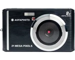AGFAPHOTO Realishot DC5200 - Appareil Photo Numérique Compact, CMOS 21MP, Écran LCD 2,4", Zoom Digital 8x, Vidéo HD 720p, Batterie Lithium, Cartes SD, Modes Scène