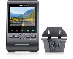 VIOFO A329SW 2CH - Dashcam - 4K + 2K Waterdichte Achtercamera - Sony STARVIS 2 - WiFi 6 - GPS - Parkeermodus - SSD Ondersteuning tot 4TB
