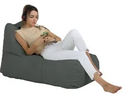 Xoft Living - Zitzak Lounge - Antraciet - Volwassenen & Kinderen