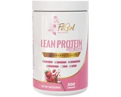 FitGirl Lean Protein Shake – Strawberry – 500g – Eiwitshake – 16 doseringen – Nutriworld