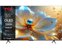TCL 55T8C - 55 pouces - 4K QLED - 144 Hz - 2025